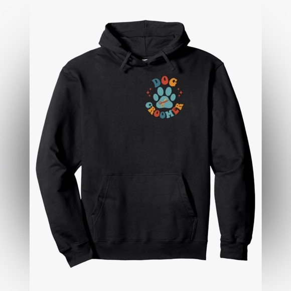 NEW- Dog Groomers Sweatshirt 
Buffalo NY Graphic on Back🐾 - Picture 3 of 8